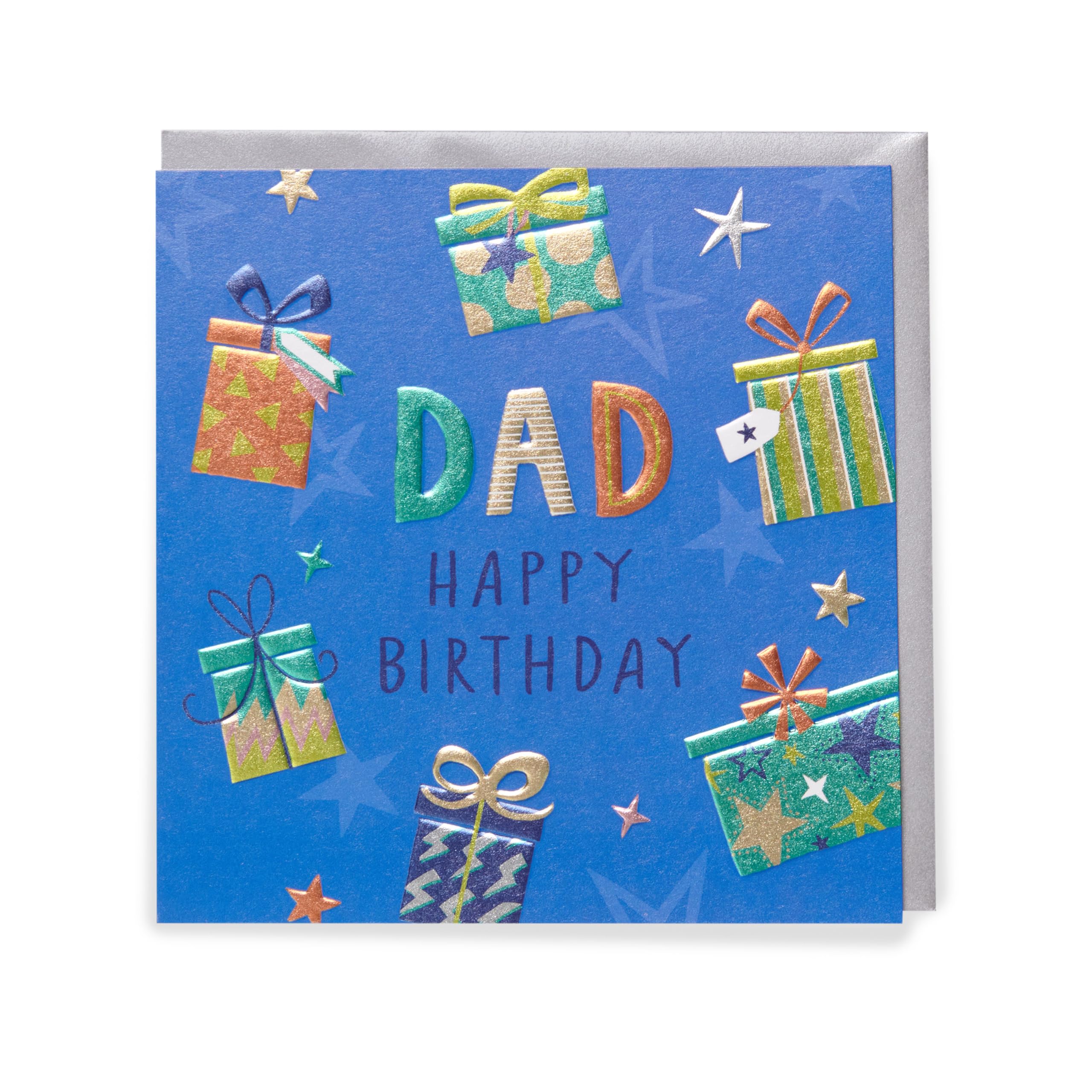 Kindred | Dad Happy Birthday Card | Happy Birthday Gifts | Him, Boys, Men | With Envelope | 165 x 165 mm