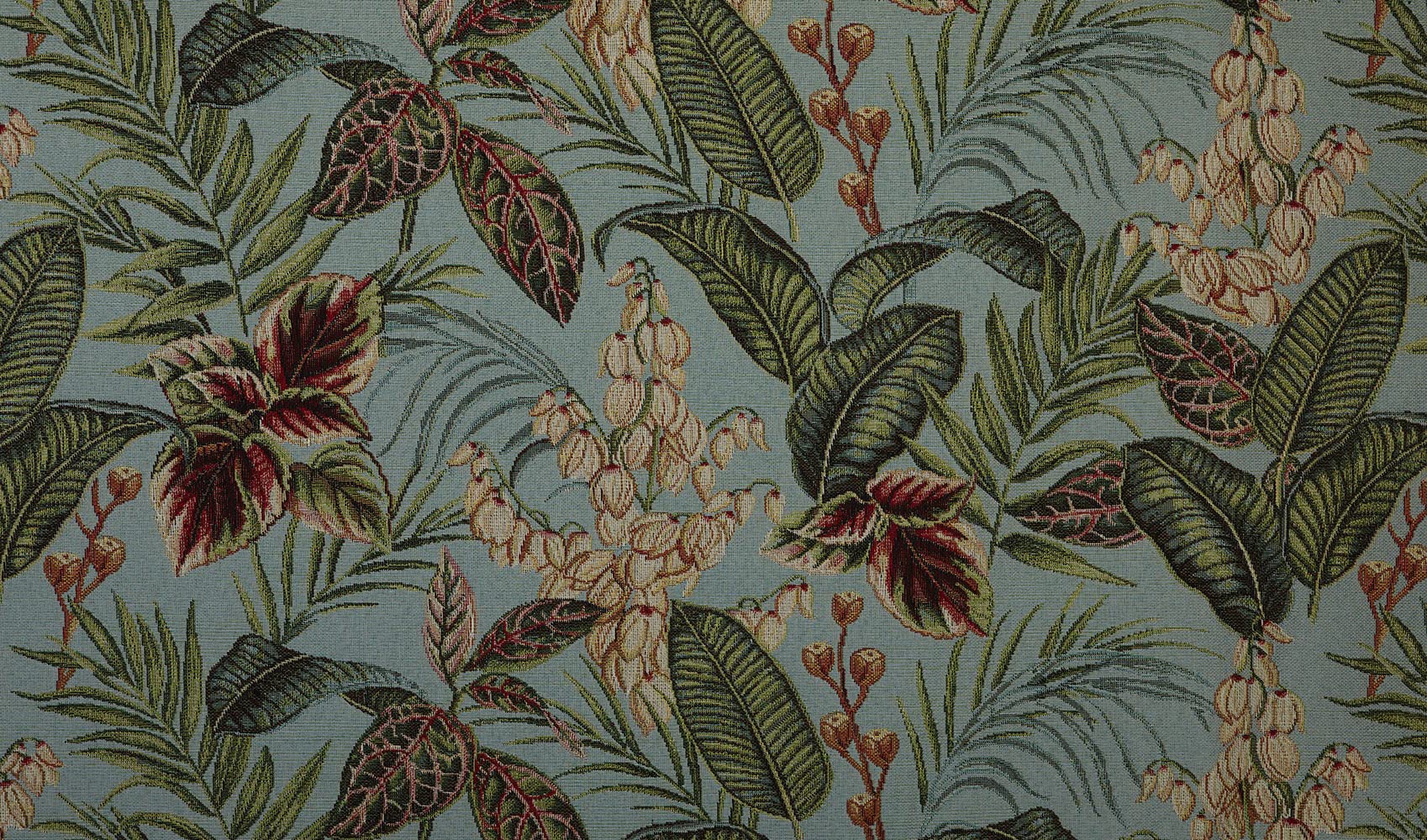 Kt KILOtela - Tela Tapicería, Jacquard Gobelino, Tapizar Sillas, Cojines, Cabecero, Sofá, Bolsos, Resistente al Desgaste, Costura, 100 cm Largo x 280 cm Ancho, Geométrico, Multicolor, 1 metro — view 38