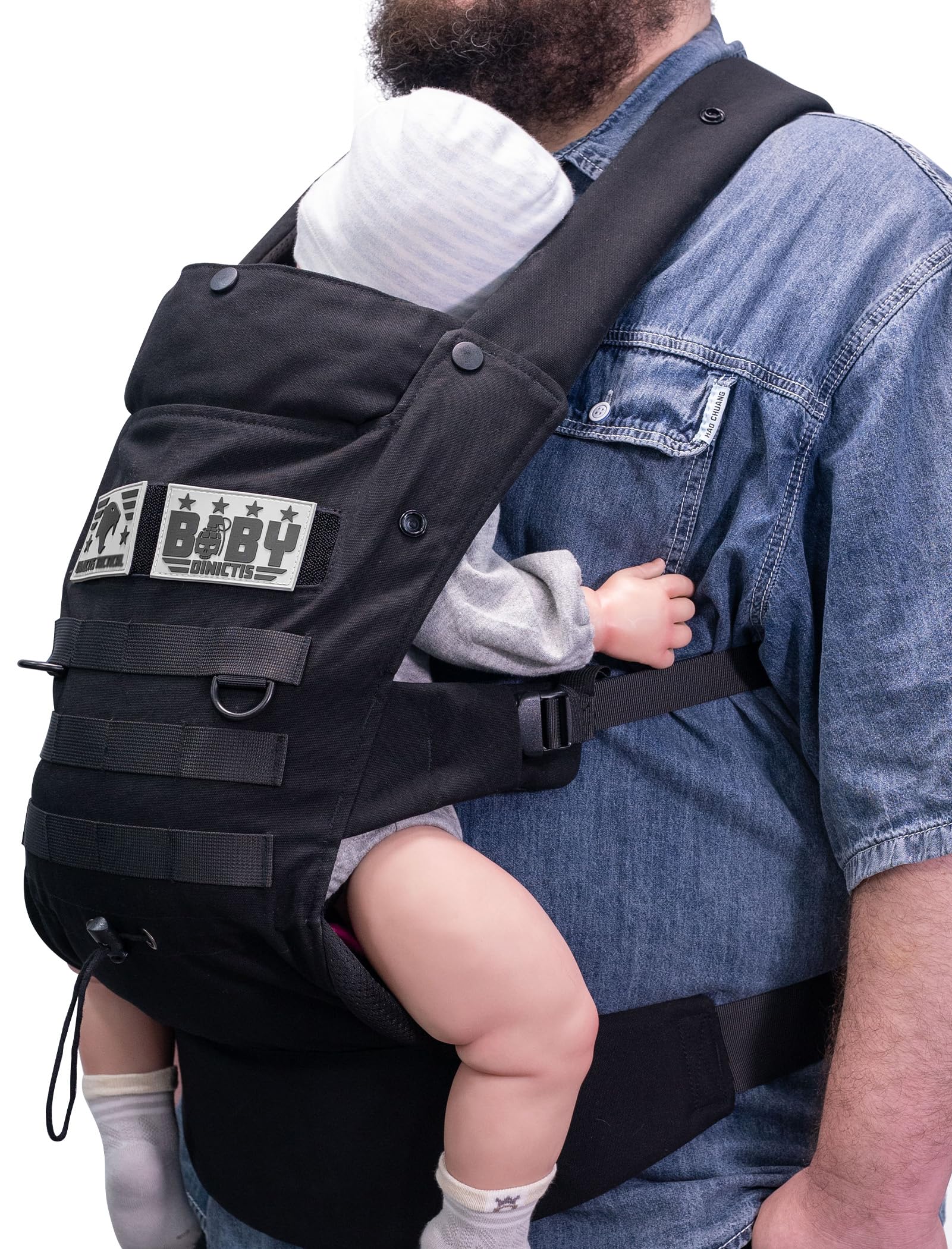 DINICTIS TACTICAL Ergonomic Lumbar Support Baby Carrier - carriers and accessories | Mubboo