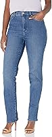 Gloria Vanderbilt Women's Amanda Classic High Rise Tapered Jeans - Slimming Fit, Natural Waist, Stretch Comfort for All Sizes