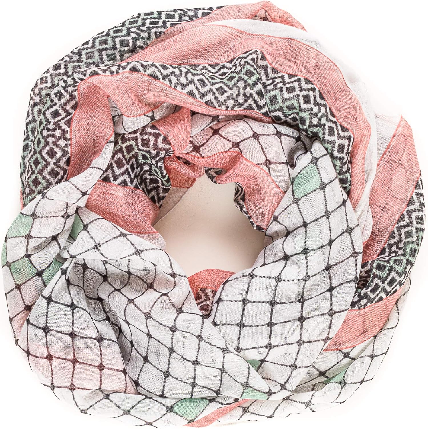 Infinity Scarf for Women Lightweight Fashion Scarves for Summer Fall - Image 2
