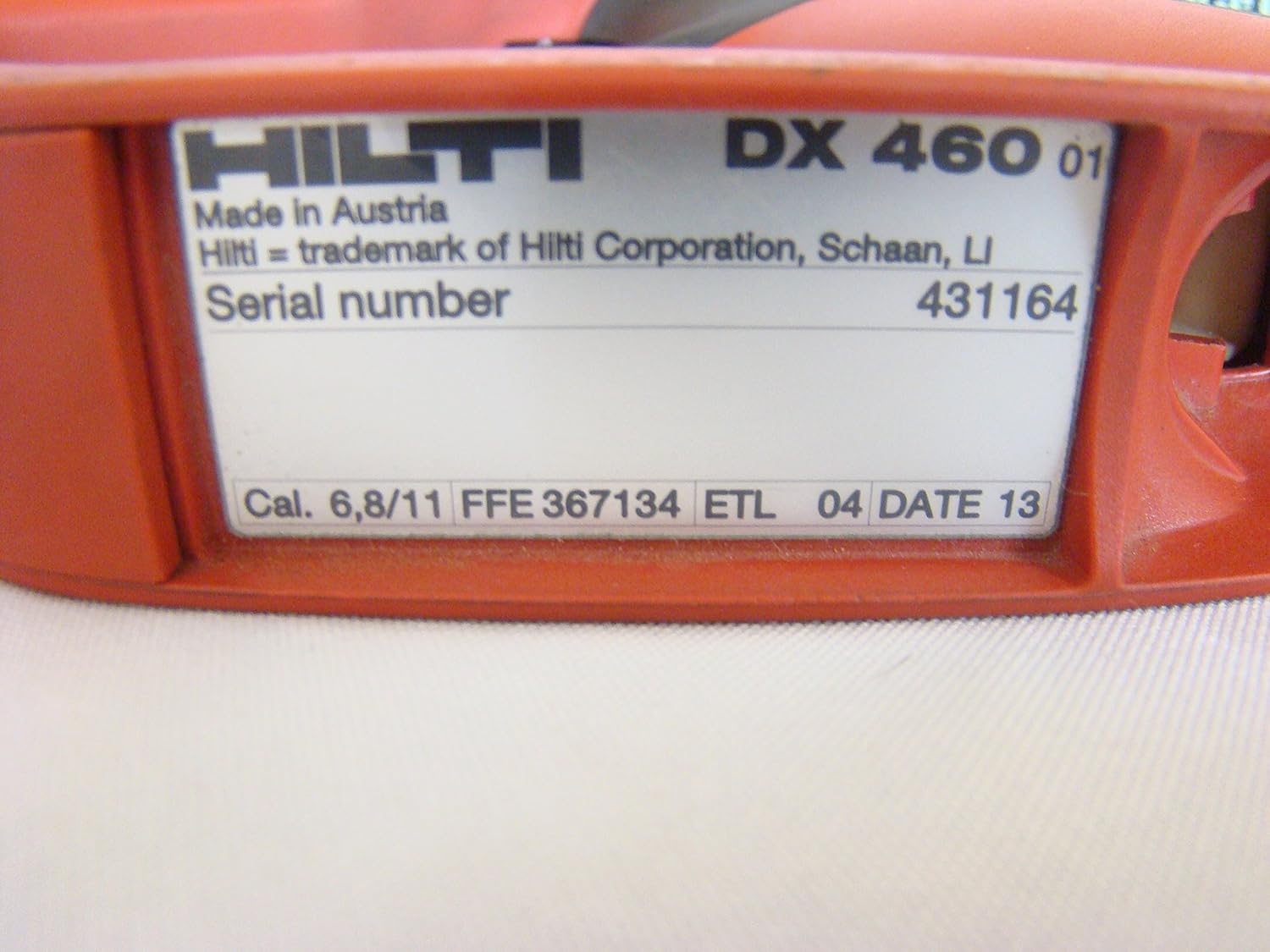 Hilti DX 460-MX Fully Automatic Powder-Actuated Fastening Tool - 370448