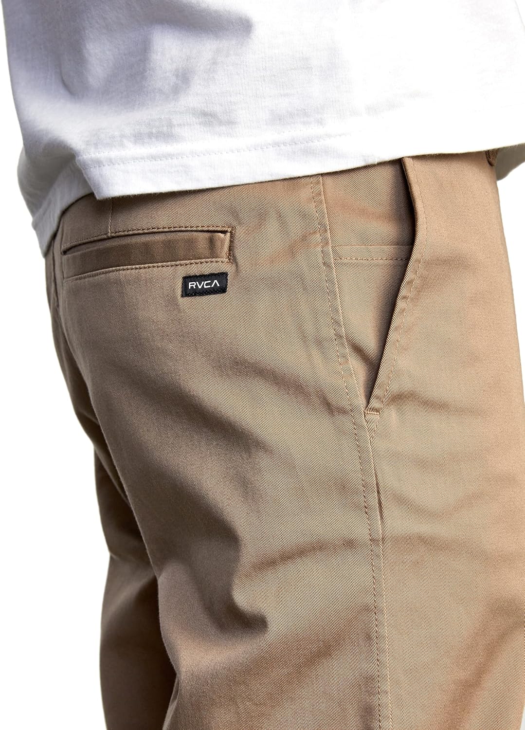 RVCA Mens Straight Fit Stretch Chino Pant - Image 6