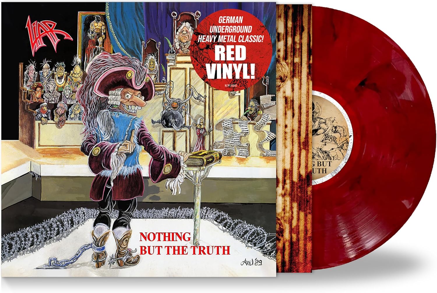 Nothing But the Truth por Liar — capa do álbum