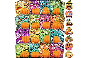 Natonhi Halloween Pumpkin Manipulatives for Creative Play and Learning