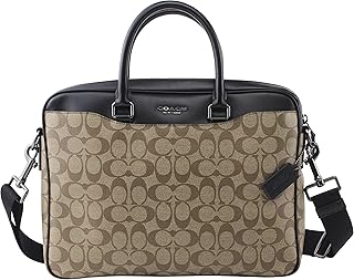 Coach Men's Beckett Compact Leather Briefcase Handbag