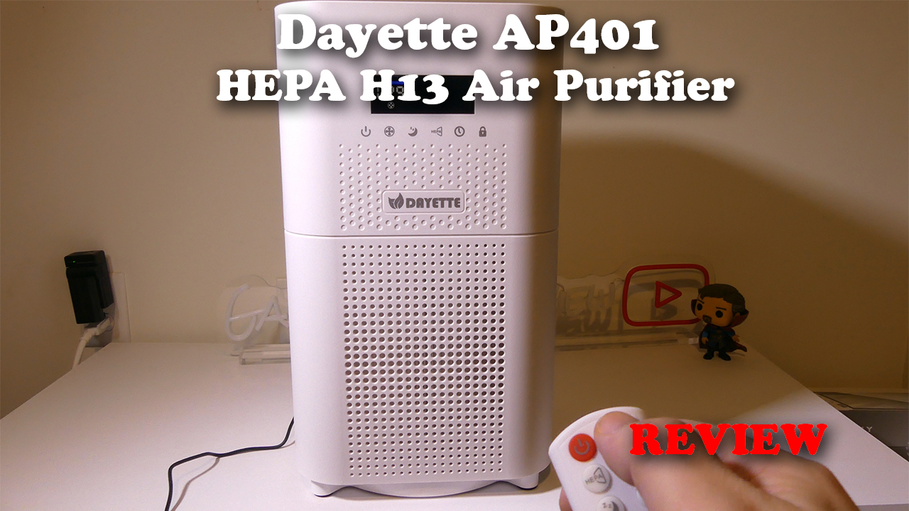 Watch Dayette AP401 HEPA Air Purifier REVIEW.mp4 on Amazon Live