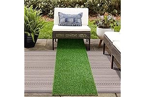 GLOBREEN Artificial Turf Grass Runner Rug 2x6 FT: The Perfect Solution for...