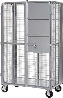 Nexel Fold-Up Security Truck, Gray Epoxy Finish,