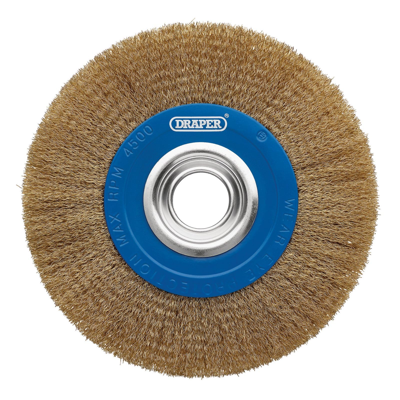 Draper 08067 Brassed Steel Bench Grinder Wire Wheel Brush 200 x 3175mm