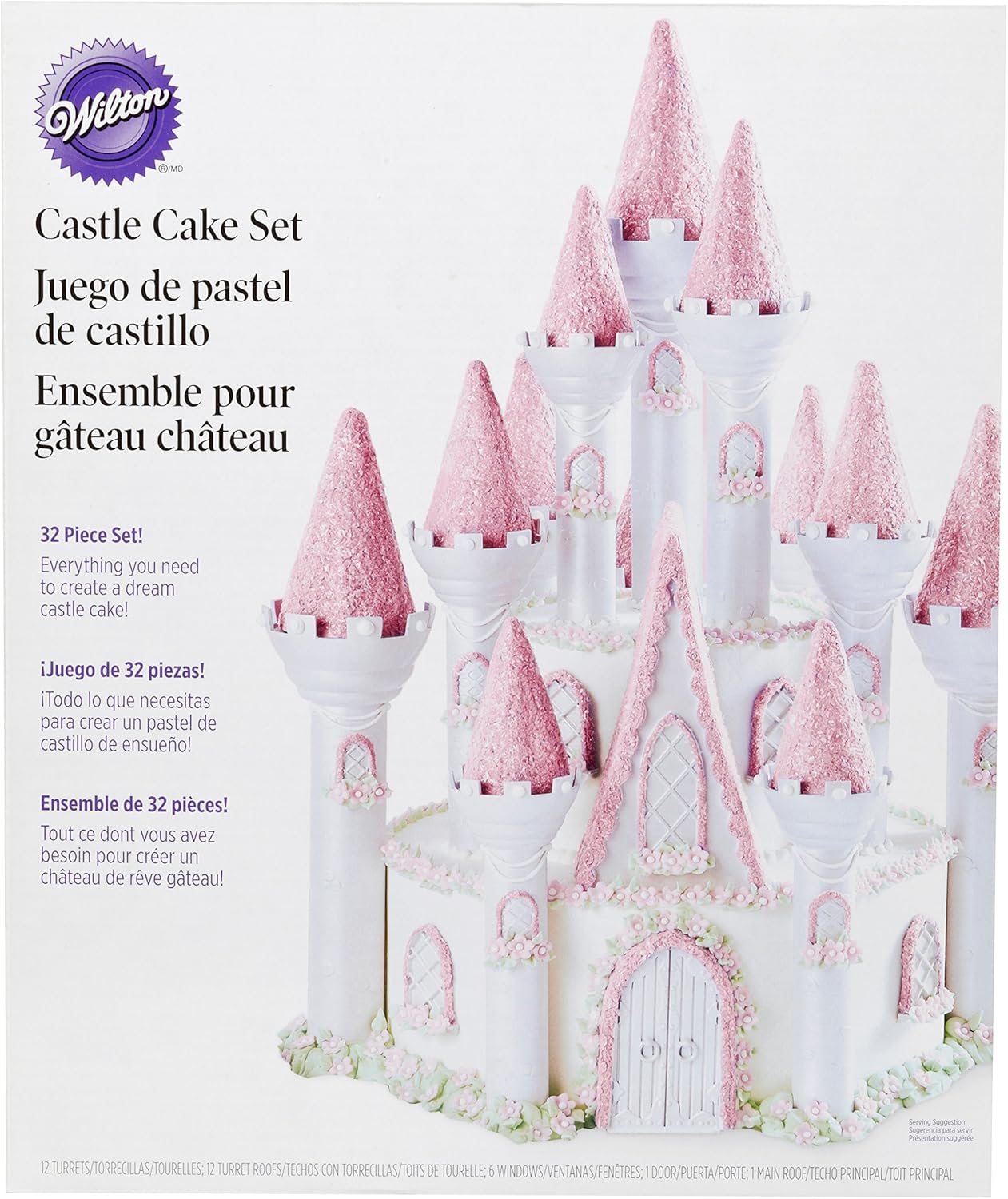 Amazon Com Wilton Castle Cake Pan Set 32 Piece Hi Impact Polystyrene Novelty Cake Pans Home Kitchen Amazon Com Wilton Castle Cake Pan Set 32 Piece Hi Impact Polystyrene Novelty Cake Pans Home Kitchen