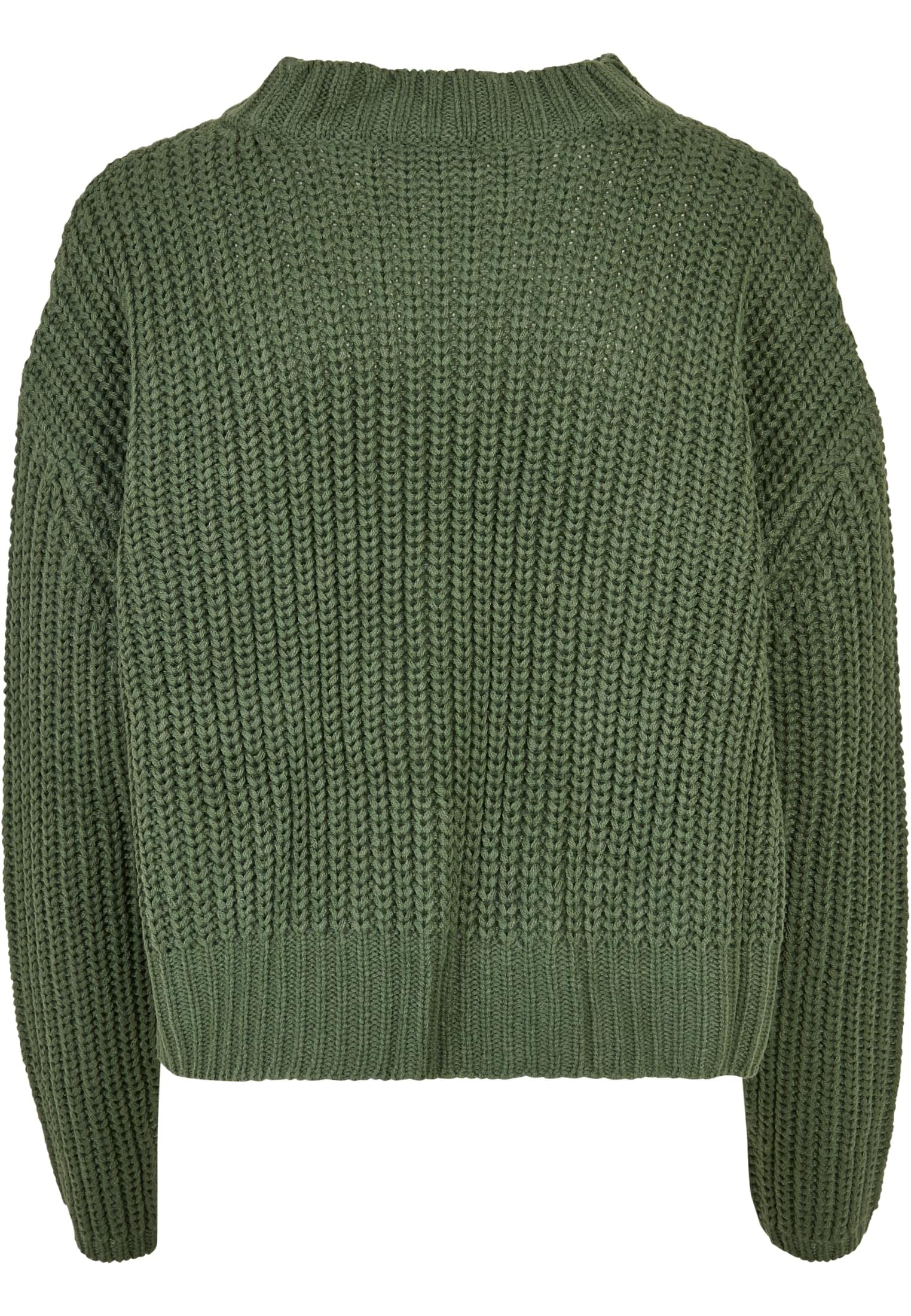 Urban Classics Damski sweter oversize strój dresowy damski, Szałwia, S
