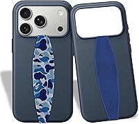 Vista 17 de Switchbands Correa de agarre para teléfono – Soporte reversible para la parte trasera del teléfono, diseño antideslizante personalizable, soporte