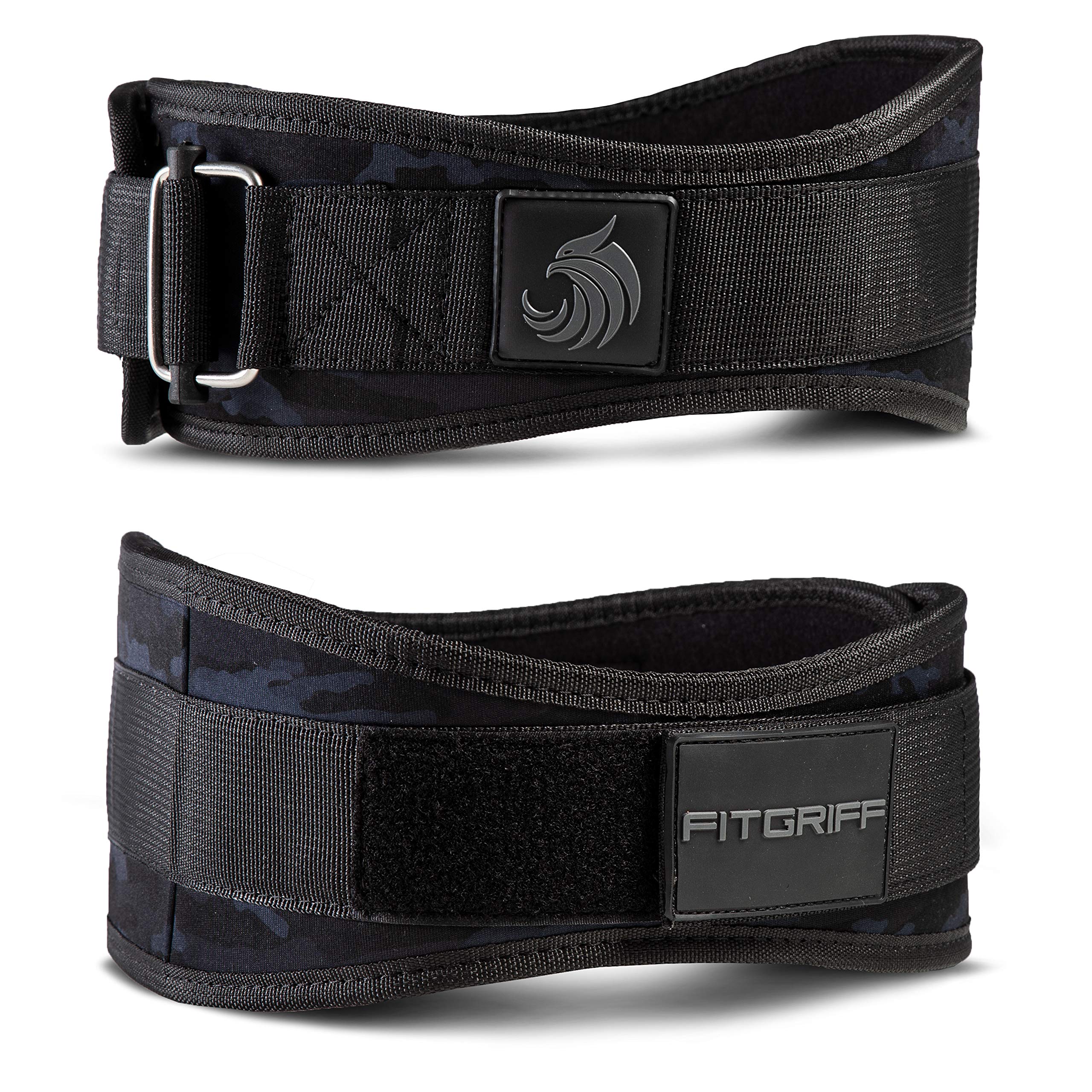 Fitgriff® Ceinture de Musculation V2 - pour Haltérophilie, Bodybuilding, Force, Fitness, Gym, Levage - Femmes et Hommes - Weightlifting Belt