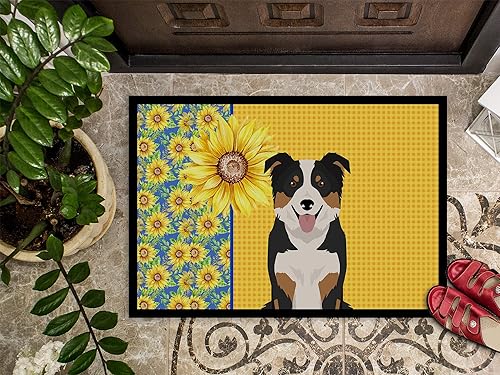 Miniatura 3 de Caroline's Treasures WDK5330JMAT - Tapete de verano con diseño de girasoles para interiores o exteriores, 24 x 36 pulgadas, 36 pulgadas de largo x