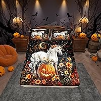 Vista 8 de Juego de ropa de cama con estampado de leopardo, tamaño individual, juego de cama de guepardo africano para decoración de dormitorio