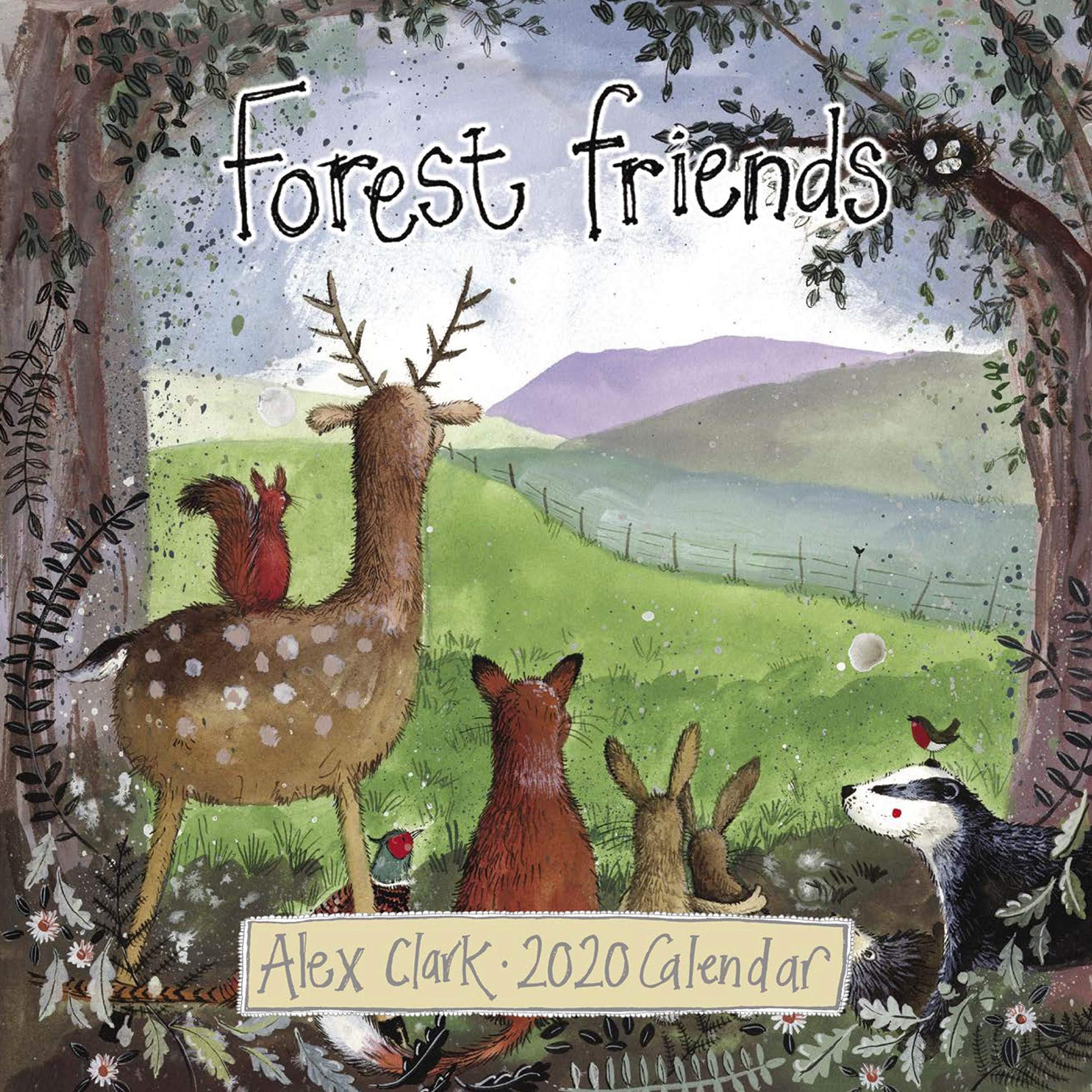 Alex Clark Forest Friends Kalender 2020