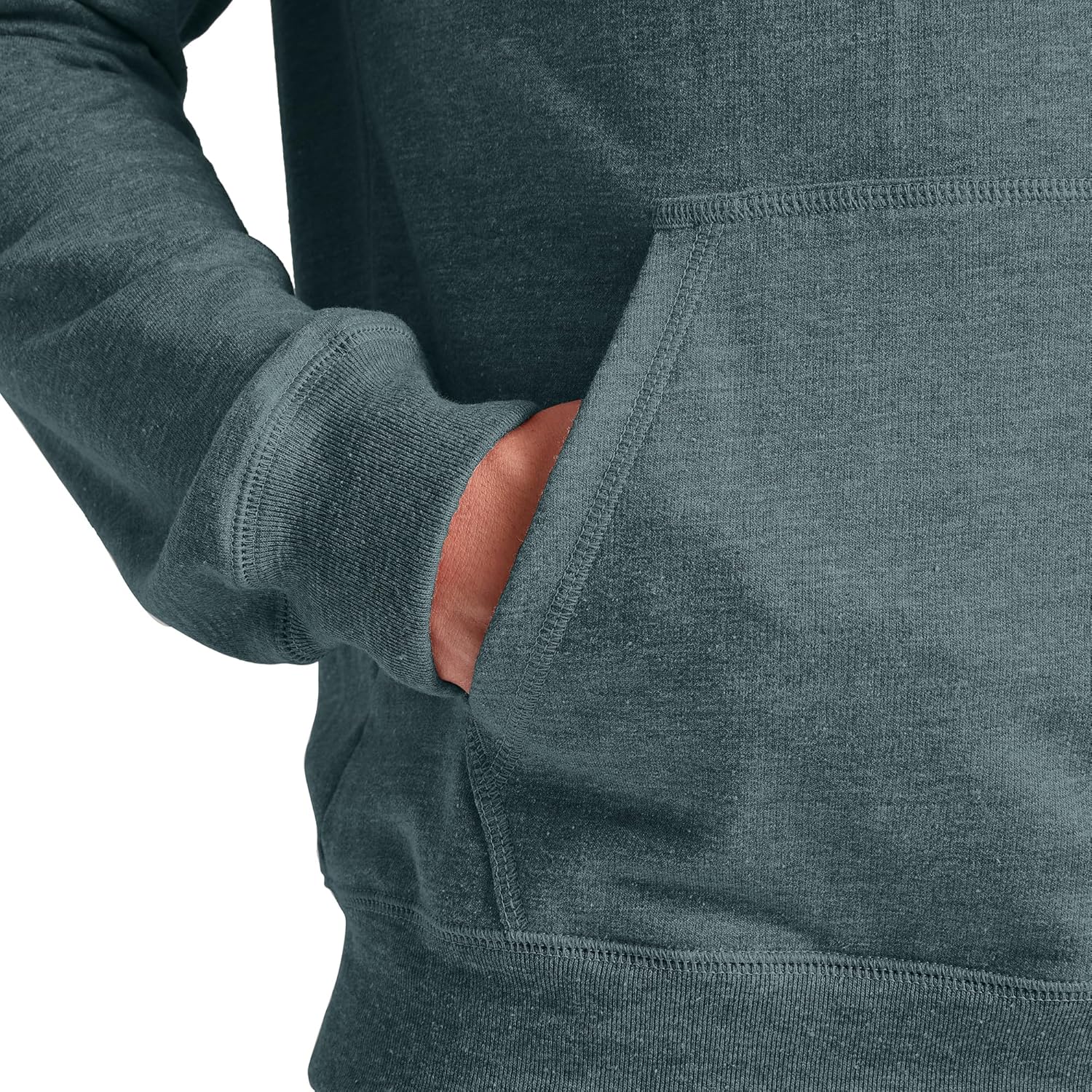 Hanes Men's Hoodie, Sweatshirt for Men, French Terry Hooded Sweatshirt - Image 5