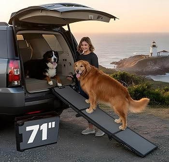 Pet Gear 9300TI Extra-Wide Tri-Fold Pet Ramp