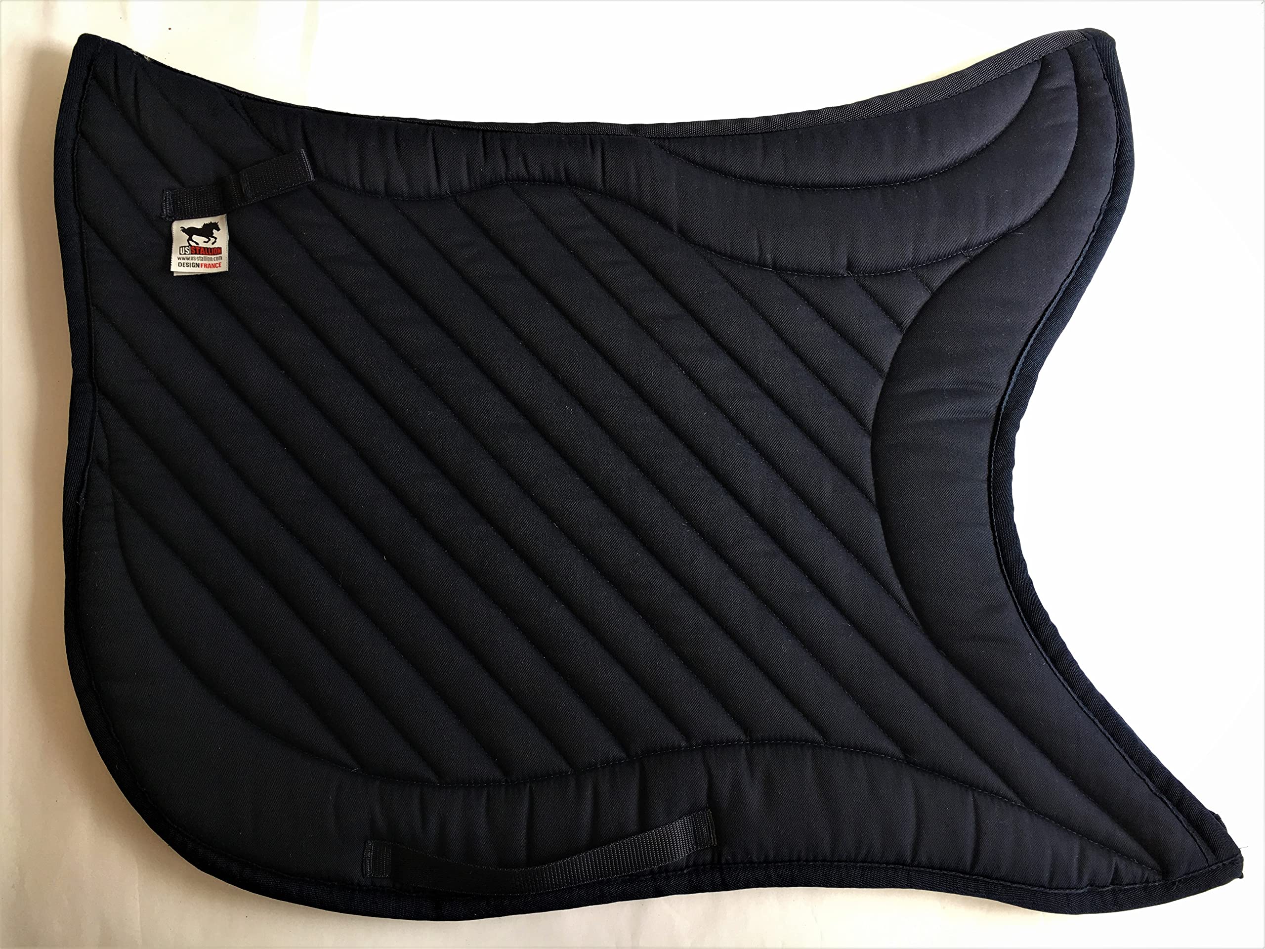 Tapis de selle Bleu US STALLION
