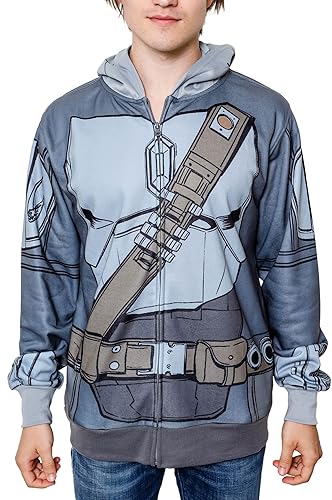 STAR WARS Mandalorian Costume Hoodie Sweatshirt