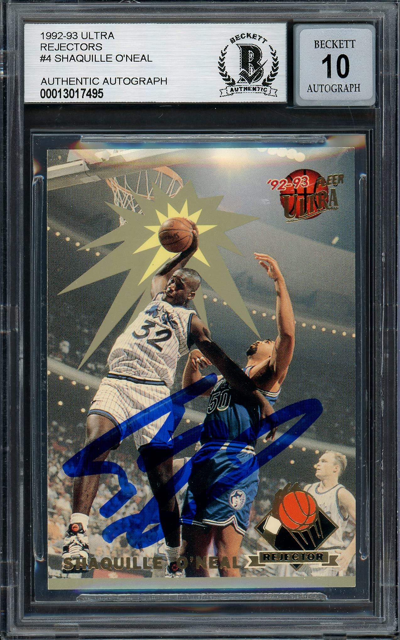 直筆サイン JUNSKY WALKER TOUR 92-93 STARBLUE Amazon.com: Shaquille Shaq O'Neal Autographed 1992-93 Fleer