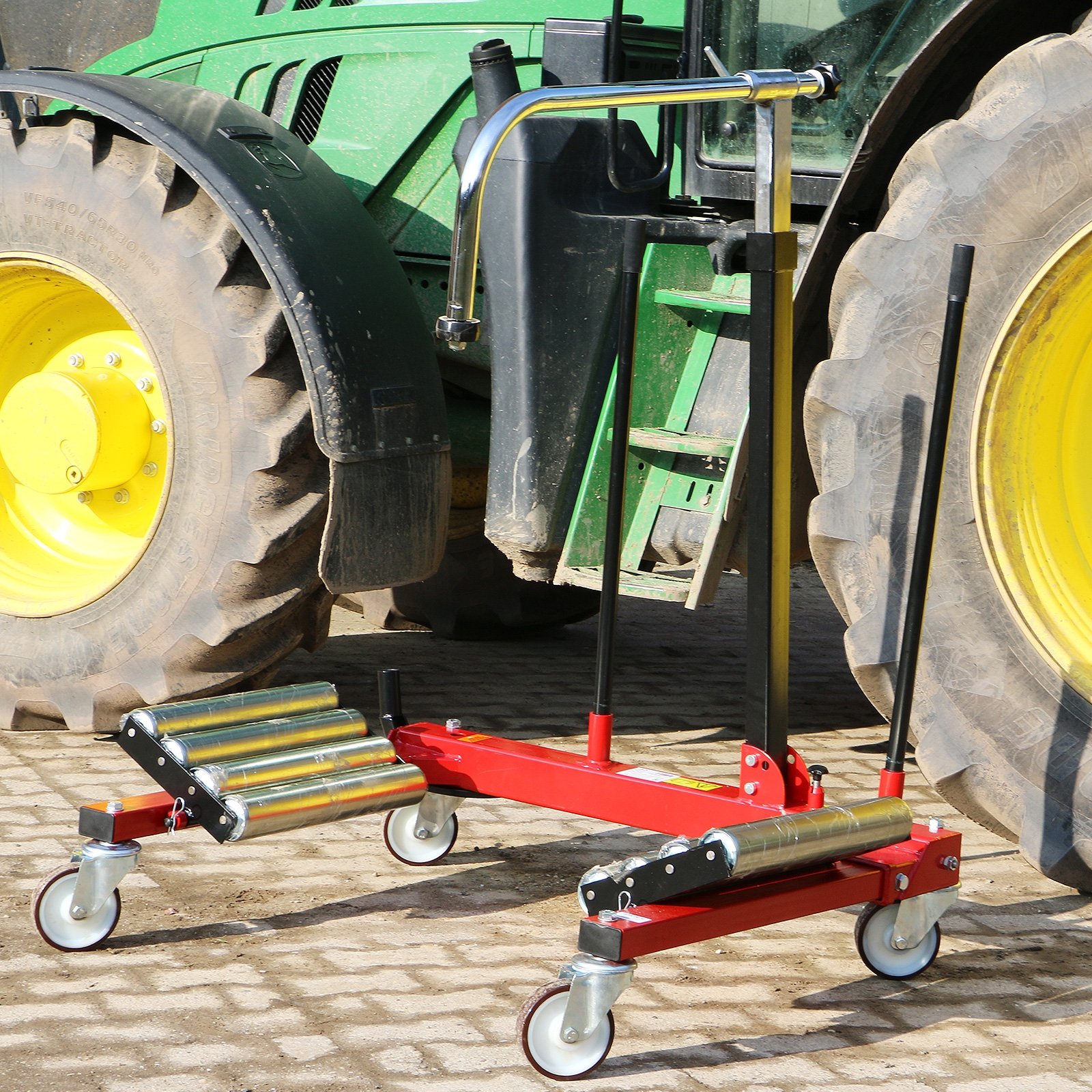 Reifenmontagegerät 1,2 Tonnen Montagehilfe Reifen groß Traktor LKW Baumaschinen Radwechsel Reifenwechselhilfe Montage