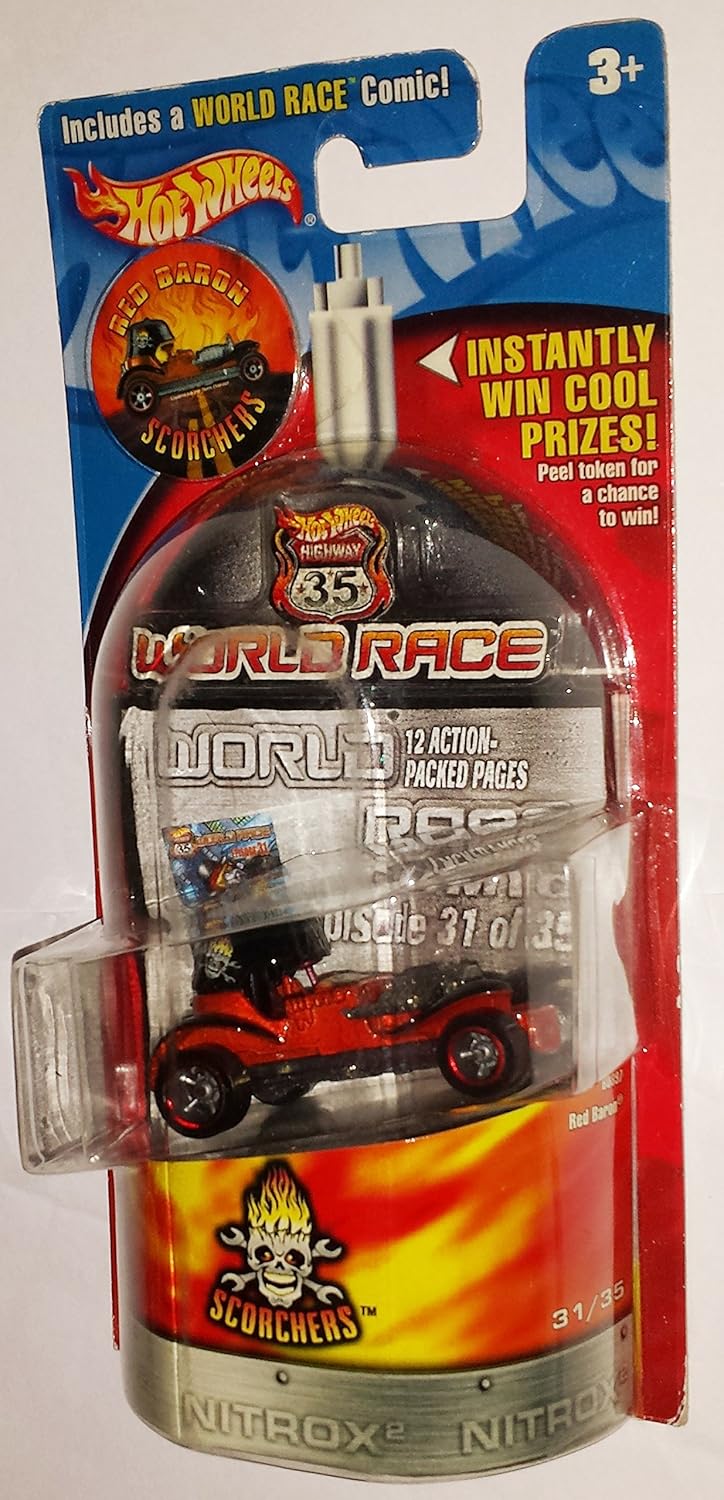 Hot Wheels World Race Highway 35: Scorchers Red Baron 31/35