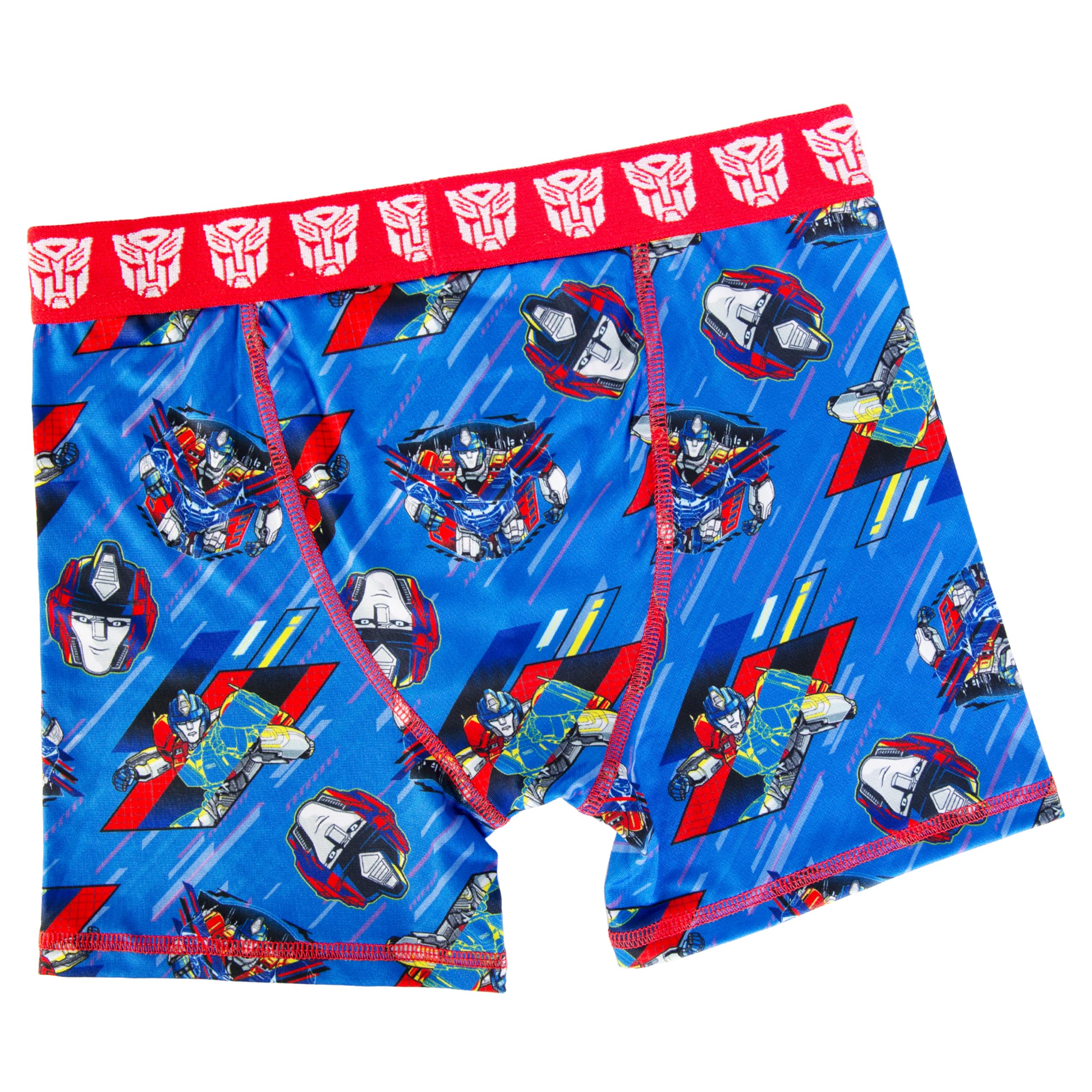 Transformers Jungen Amazon Exclusive 7-Pack Athletic Boxer Briefs with in Sizes 2/3t, 4, 6, 8 & 10 Retroshorts (7er Pack)