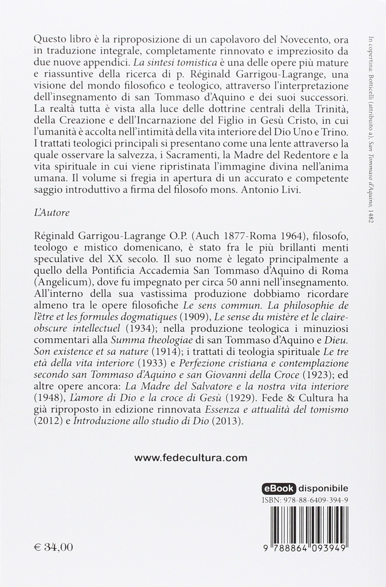 La sintesi tomistica