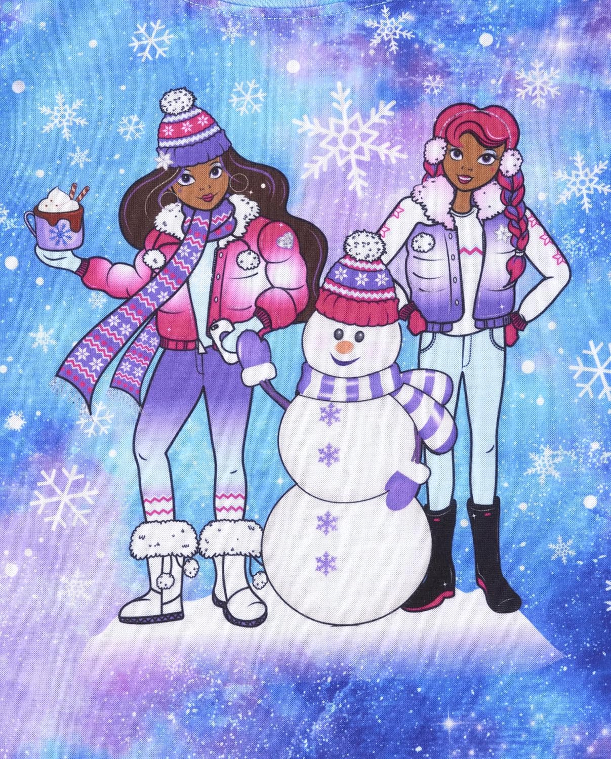 The Children's Place girls Long Sleeve Top and Pants,2 Piece Pajama Set - Image 2