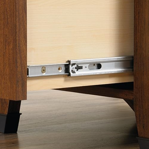 Miniatura 8 de Sauder Carson Forge Escritorio de computadora esquinero, color cerezo., Material Reciclado