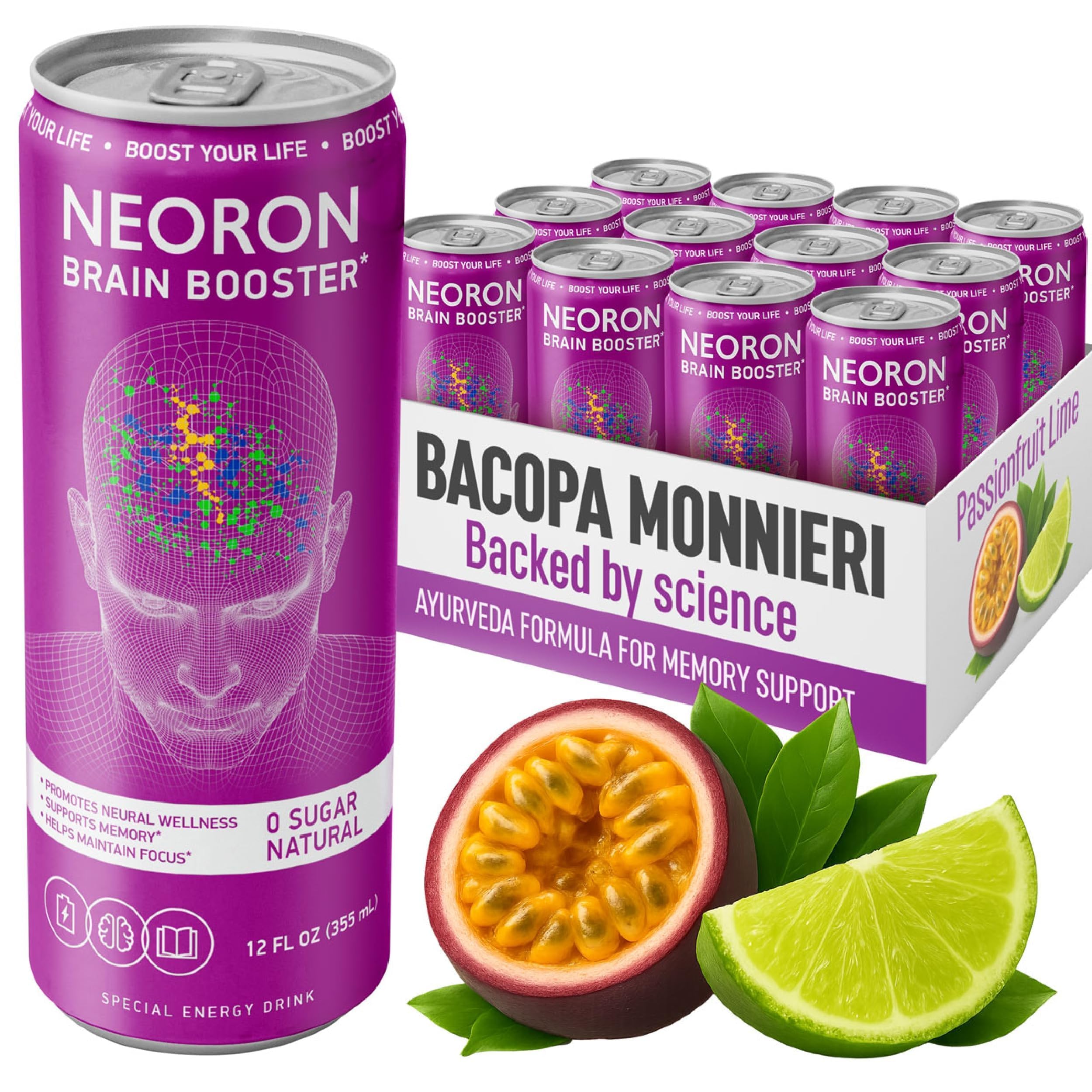 Amazon.com : NEORON Focus + Calm | Nootropic Drink for Mental