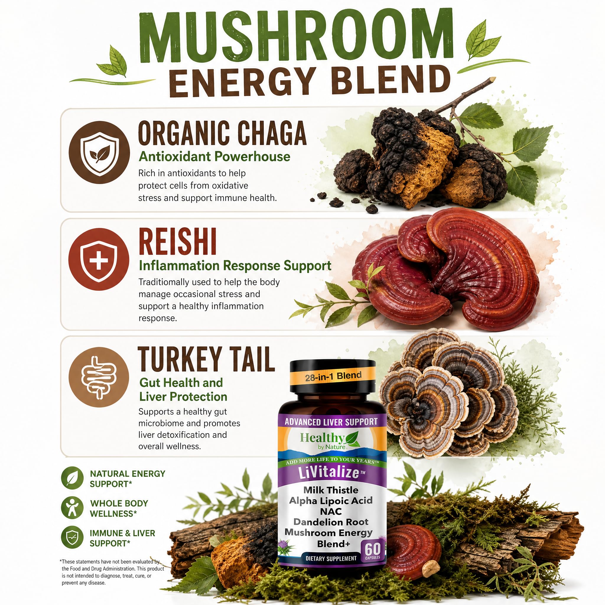 Liver Cleanse Detox & Repair, 28-in-1 Milk Thistle Liver Support Supplement — Amazon image 7