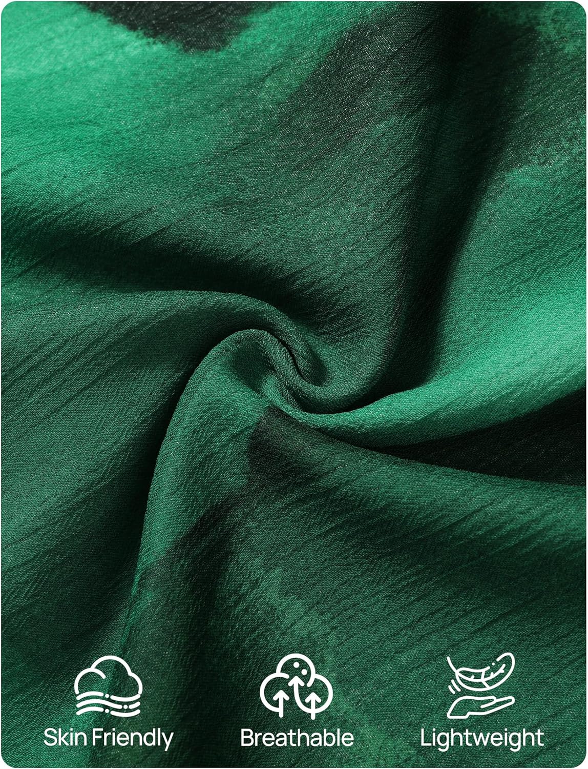 ZESICA Women's 2026 Summer Floral V Neck Midi Dress Boho Short Sleeve High Waist Flowy Beach Vacation Dresses with Belt - Image 8