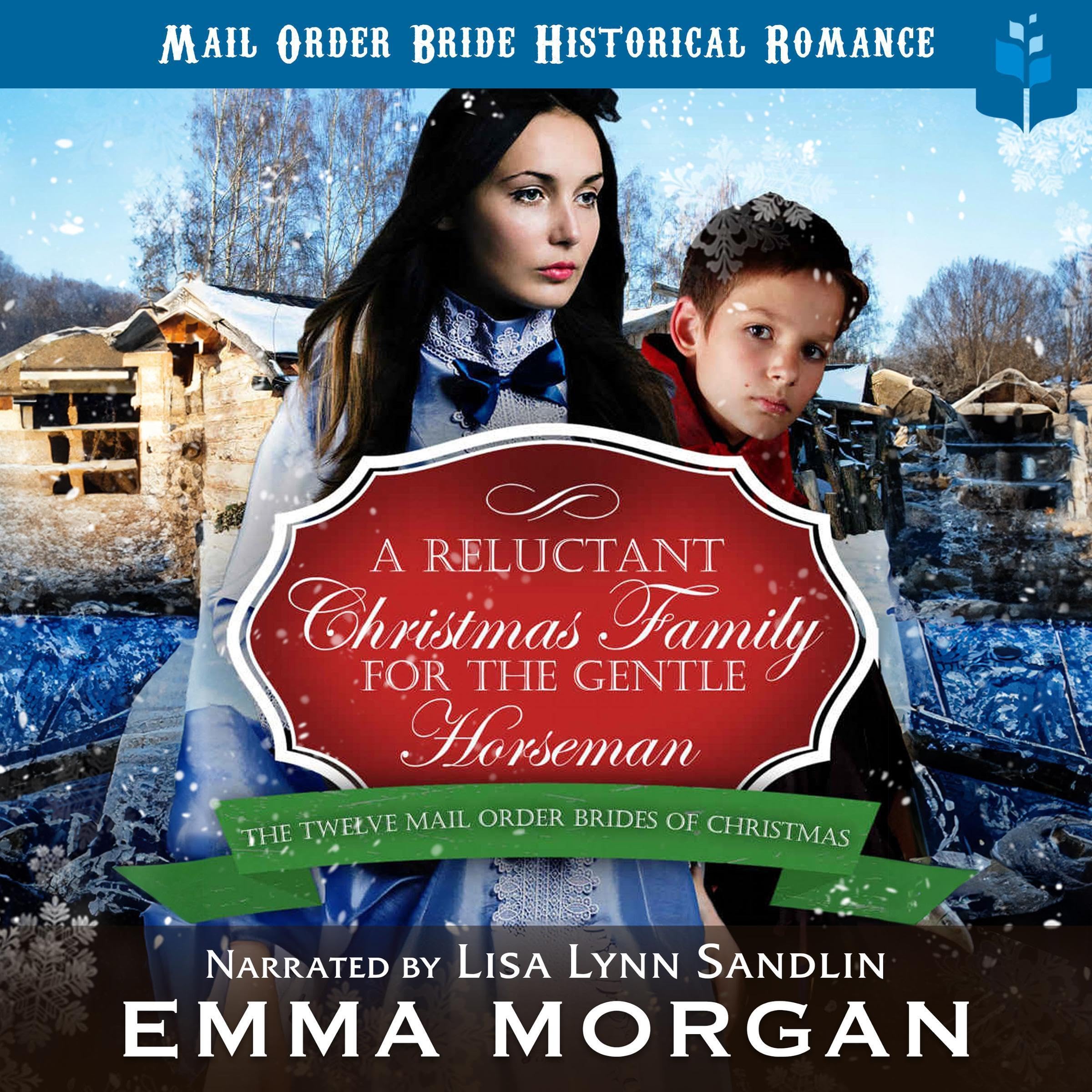 Cover art for A Reluctant Christmas Family for the Gentle Horseman