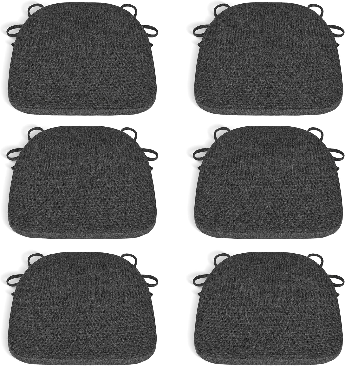 Tromlycs Kitchen Chair Cushions for Dining Pads Set of 6 Room Seat