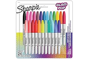 Glam Pop Permanent Markers: The Ultimate Sharpie Art Kit
