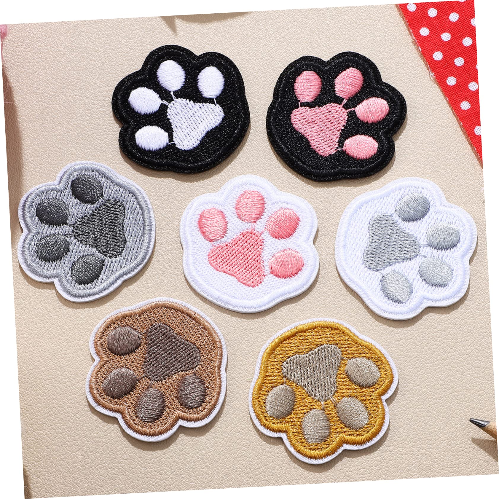 Lurrose 98pièces Patches Autocollants Forme De De Chiens Patches Thermocollants Autocollants Pour Vêtements Sacs Chapeaux Et Bricolage