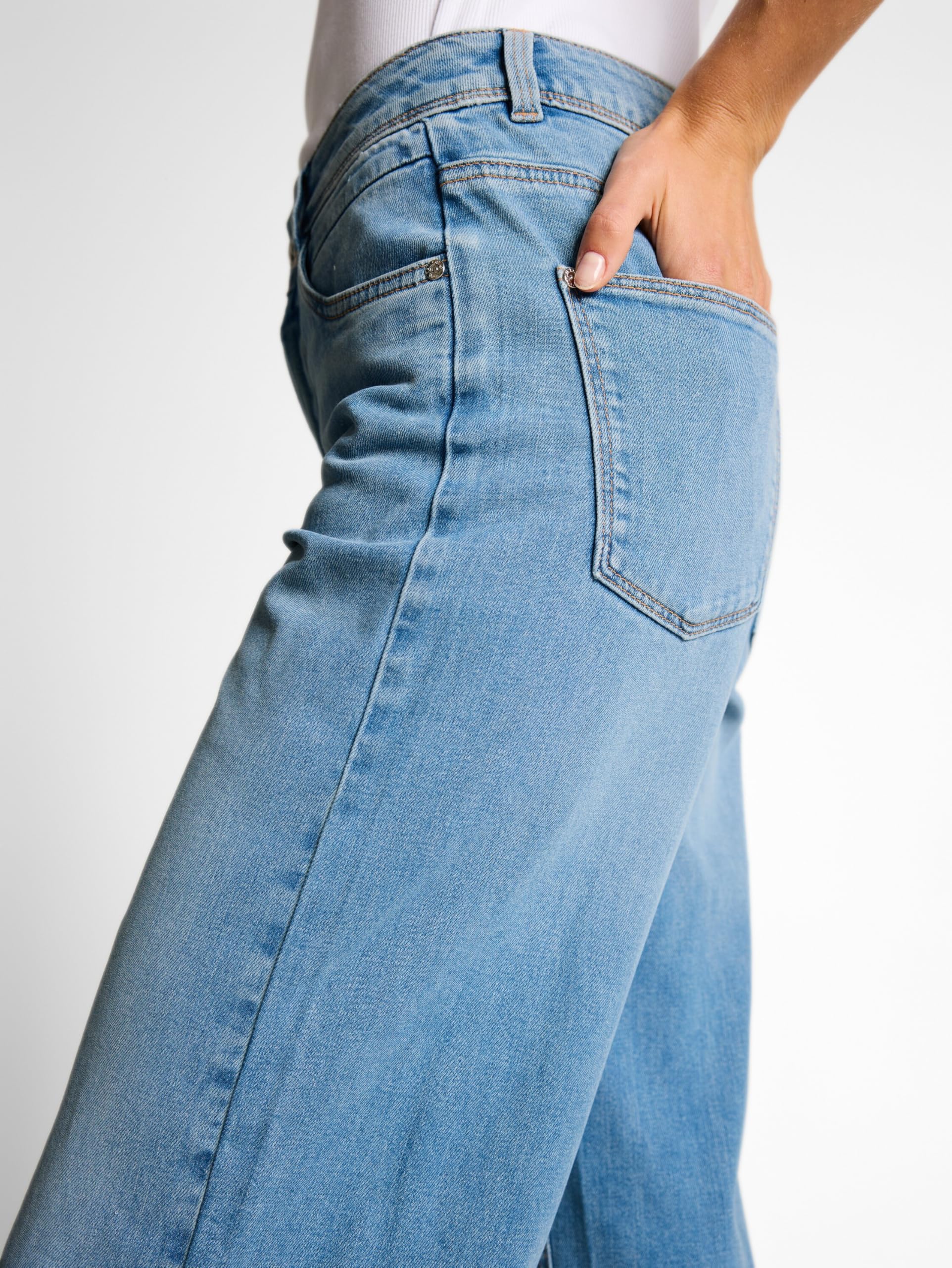 TOM TAILOR Damen TTNELMA Culotte Jeans