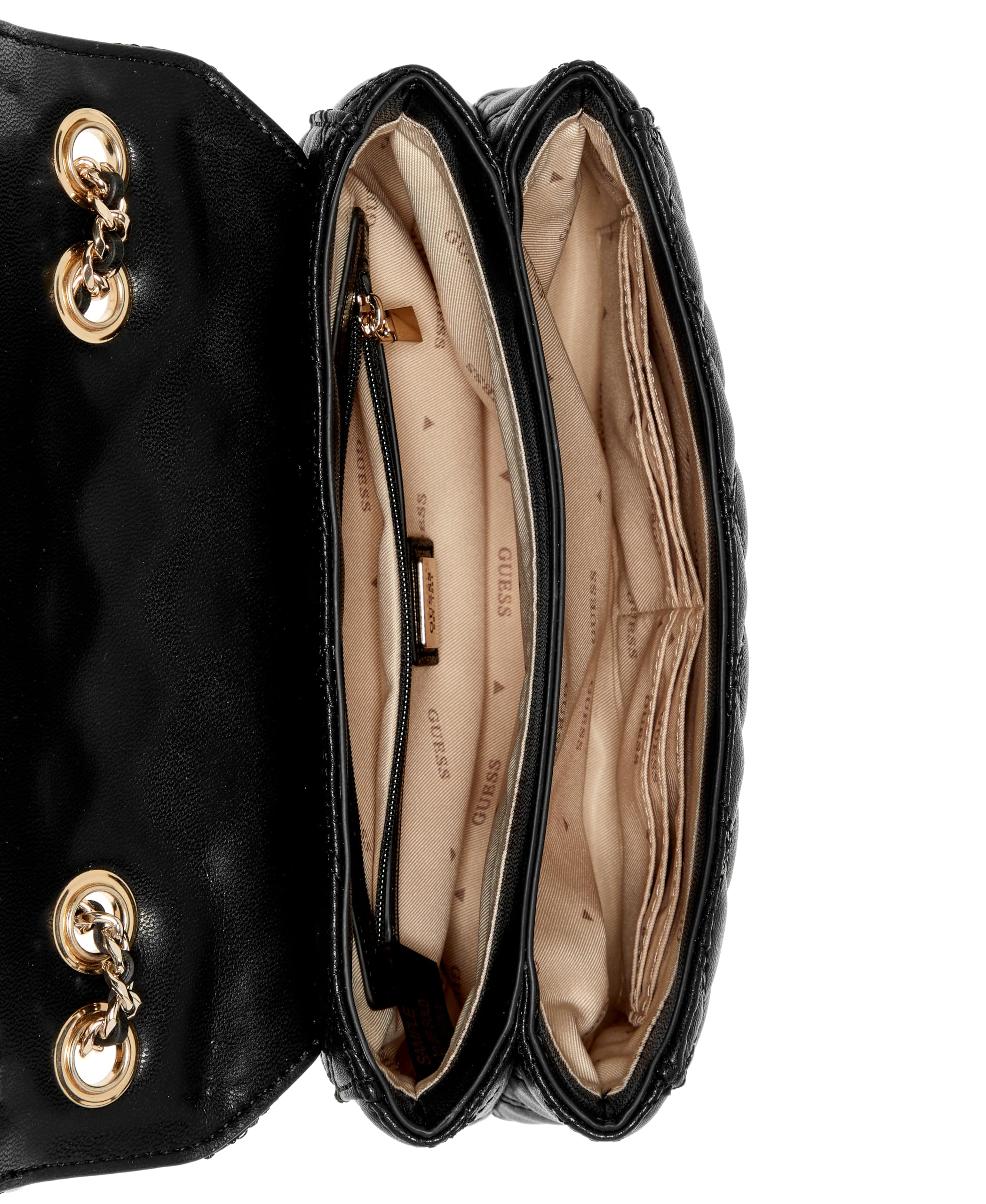 GUESS Kürschnerei-Schultertasche jeans - Frau