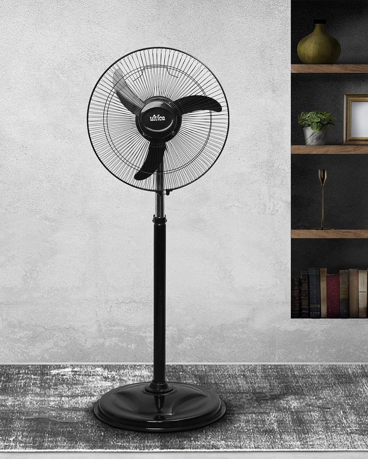 Buy ULTICA 16 Inch Bullet Toofan Stand Fan 400 mm 3 Blade Pedestal Fan