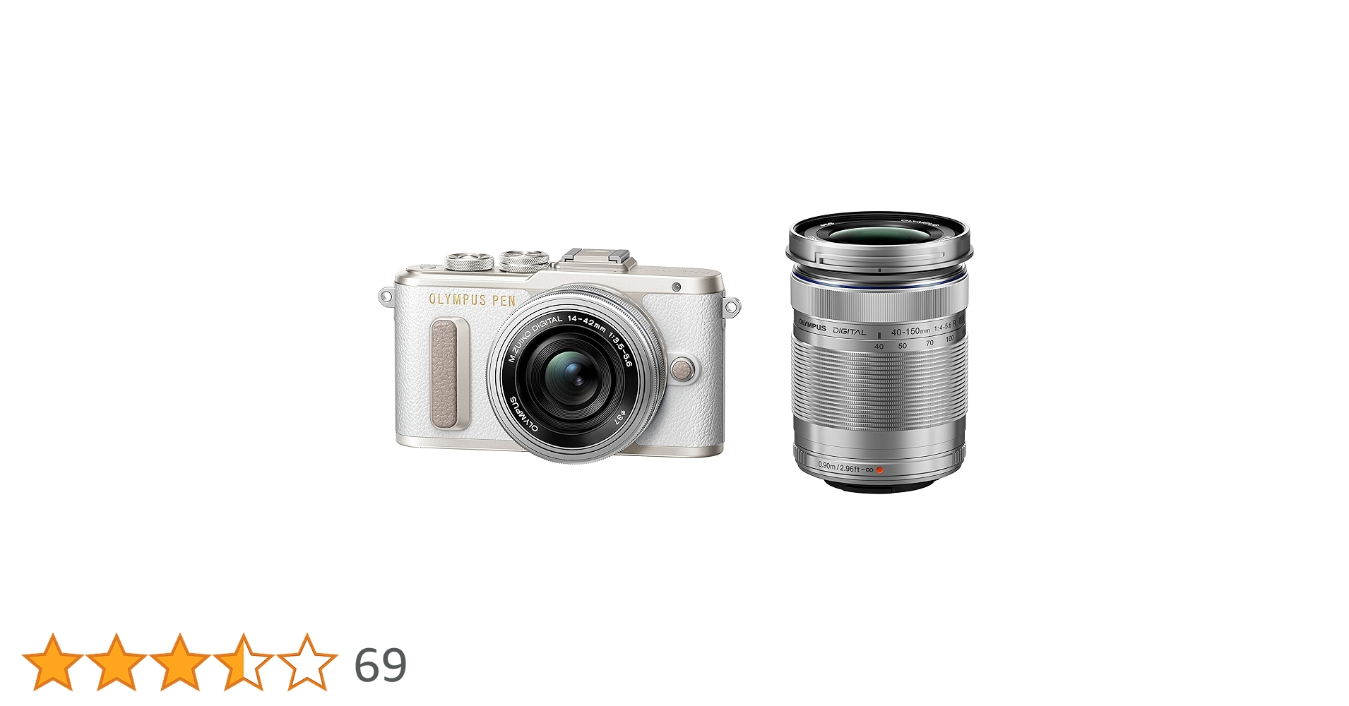 Amazon | OLYMPUS ミラーレス一眼 E-PL8 EZ ダブルズームキット