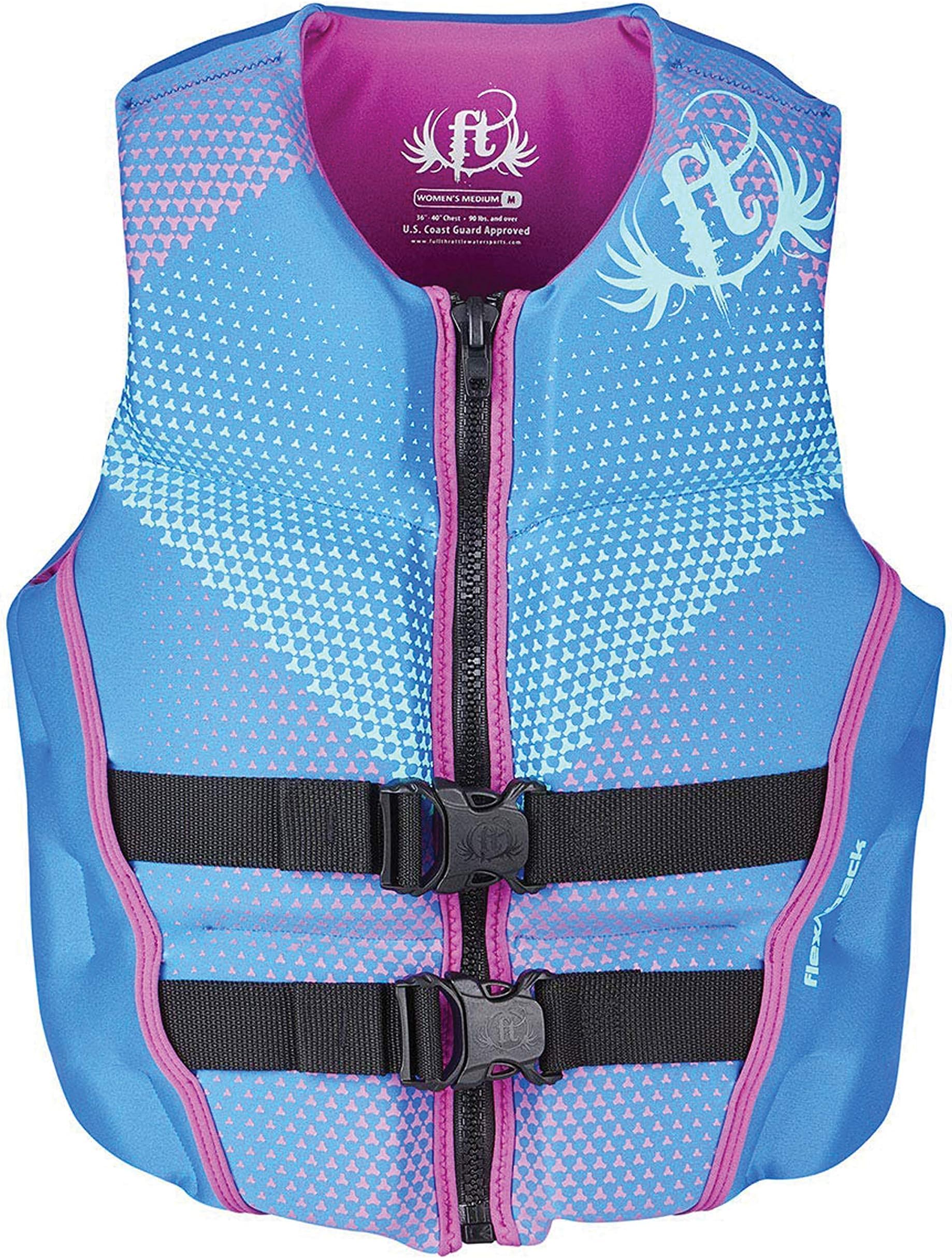 Full Throttle Women's Rapid Dry Flex-Back USCGA Life Jacket