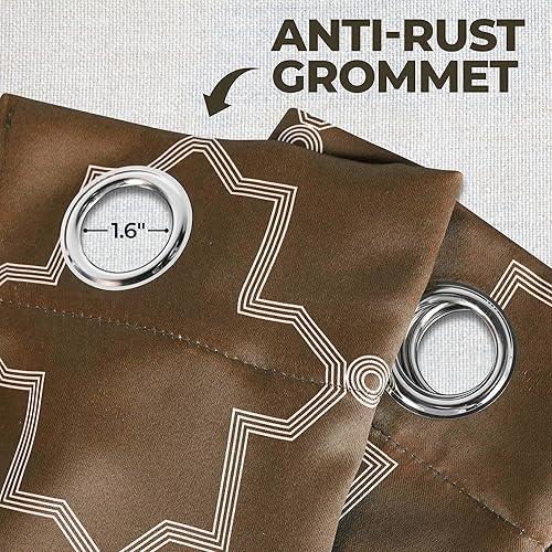 Miniatura 2 de Superior Cortinas opacas para dormitorio, acento de ventana, casa de campo, sala de estar, aisladas, oscurecimiento de la habitación, térmicas,