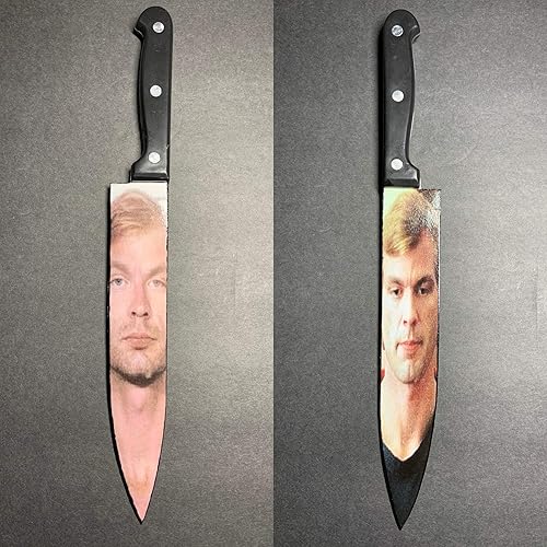 Miniatura 4 de Jeffrey Dahmer Serial Killer Knife With Sublimated Stand