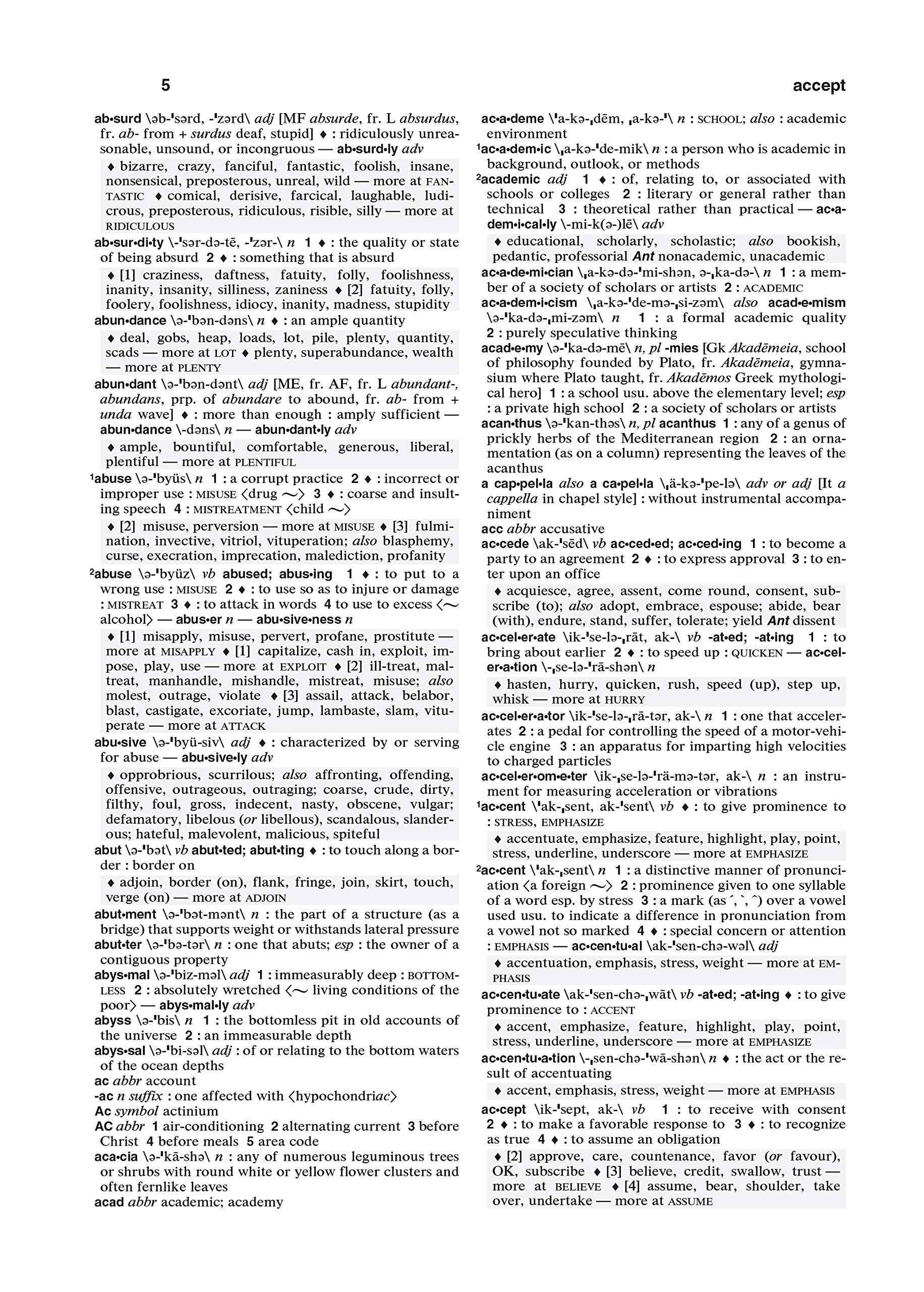 Merriam-Webster's Dictionary and Thesaurus - Image 3