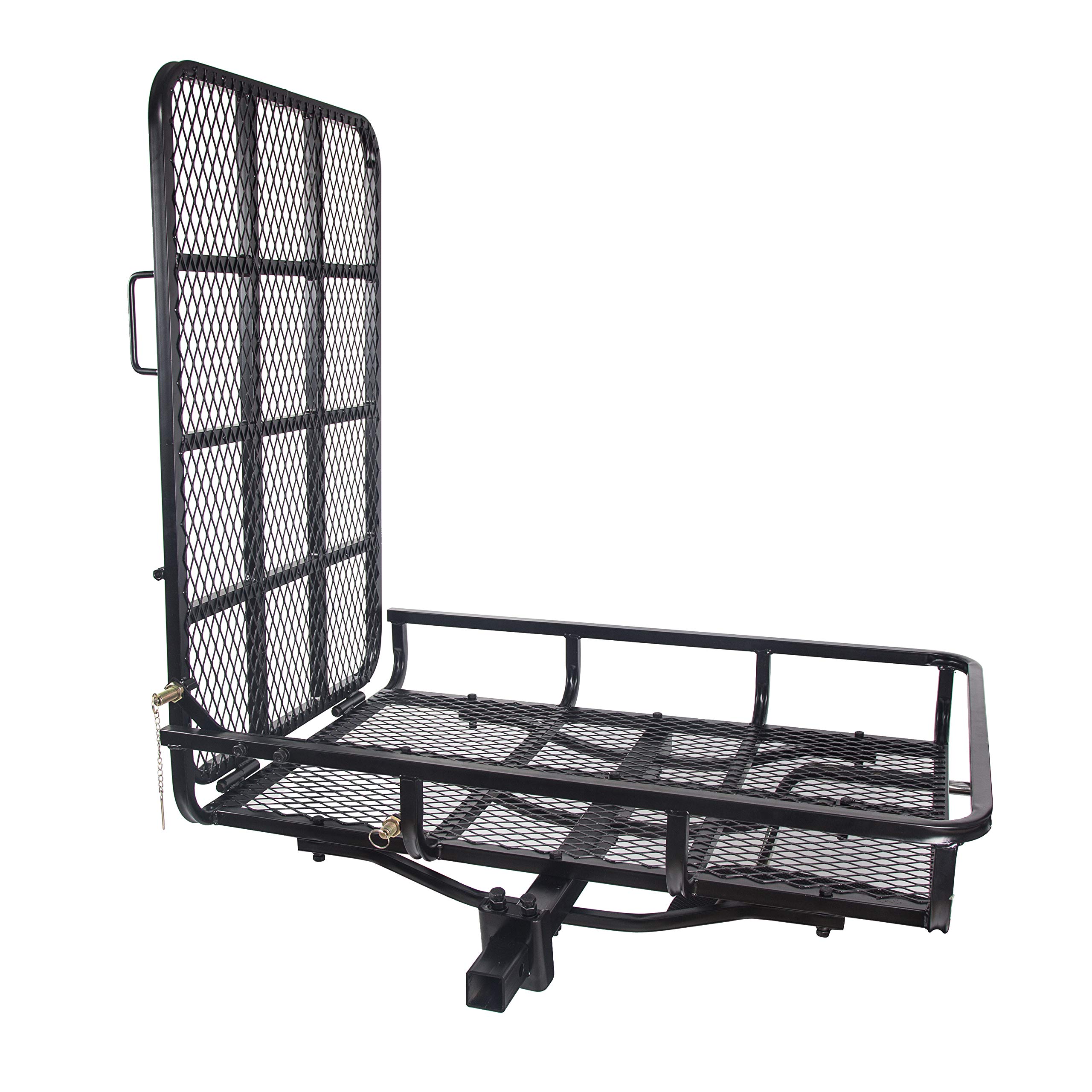 ECOTRIC HitchMounted Cargo Carrier with Mobility Ramp for Wheelchair