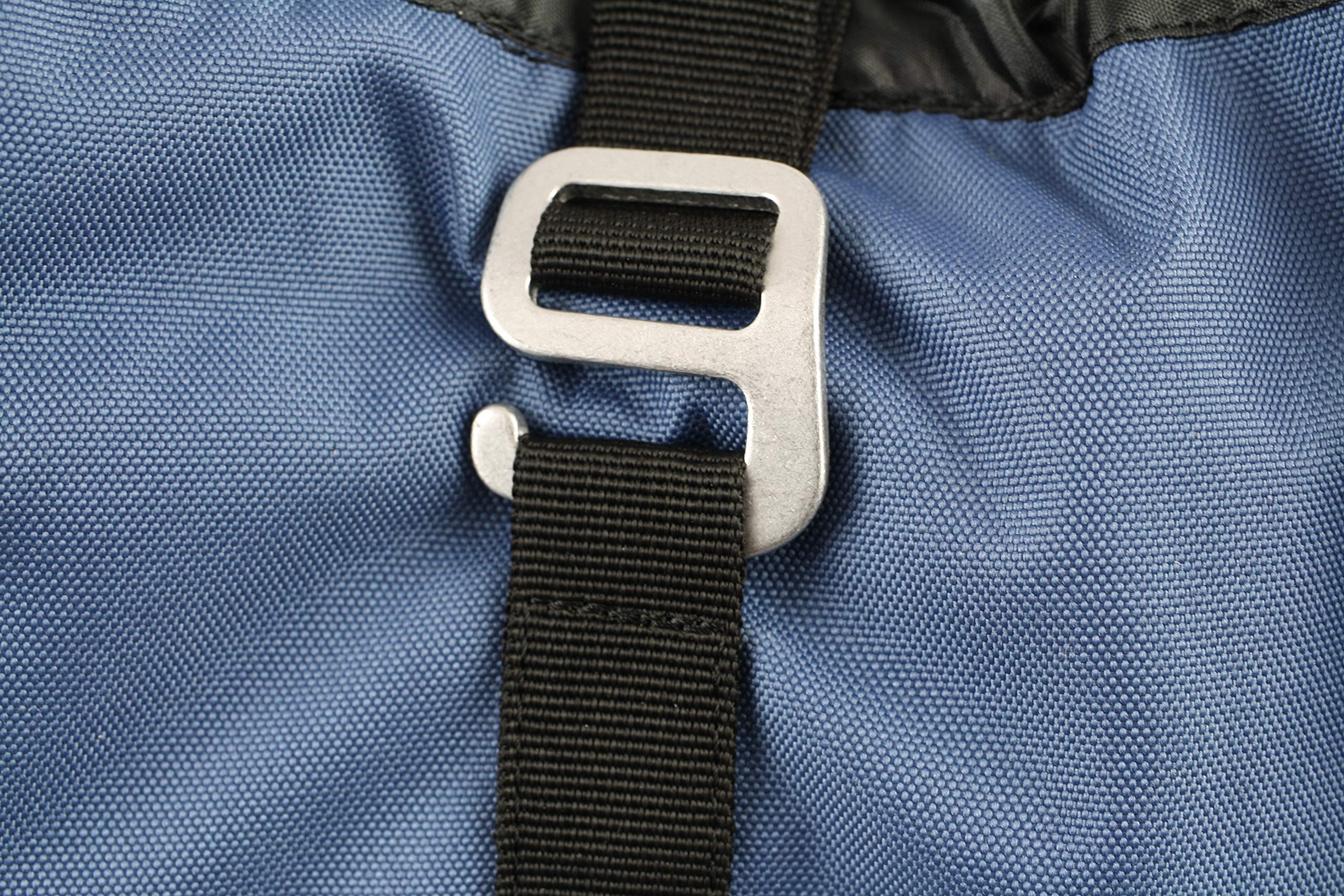 Mantle Seiltasche Seilsack Rope Bag grau/blau zum Klettern für Kletterseile bis 80 m