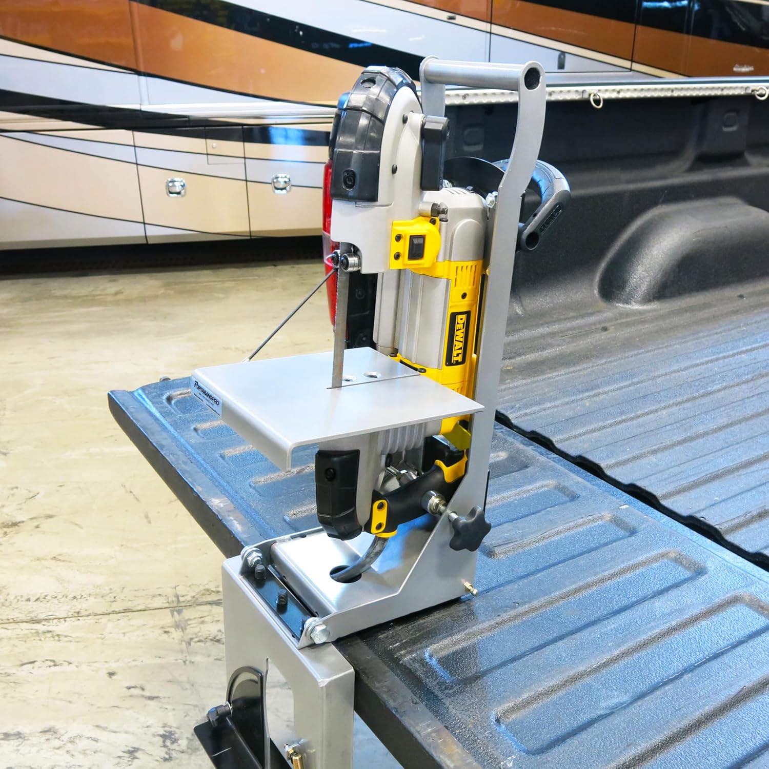 Deluxe Band Saw Stand for DeWalt DWM120 Portable Band Saw